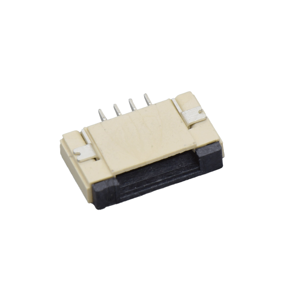 F1008 FPC FFC连接器Pitch 1.00mm H2.0mm卧贴前掀盖下接触 FPC